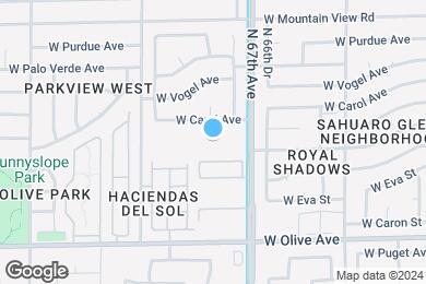 Map image of the property - Artisan Park