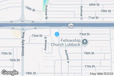 Map image of the property - 7306 Ave. W-B
