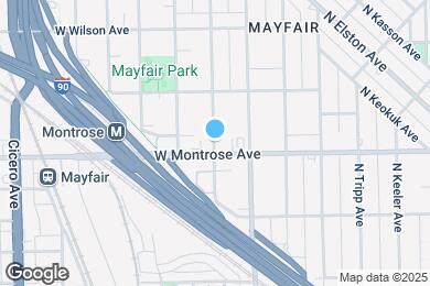 Map image of the property - 4413 N Kenneth Ave