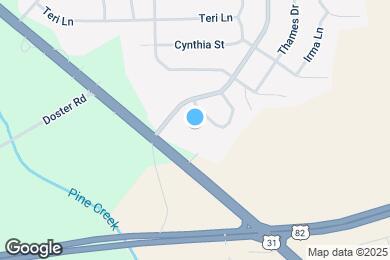Map image of the property - 112 Sheila Blvd