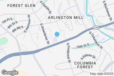 Map image of the property - 5353 Columbia Pike