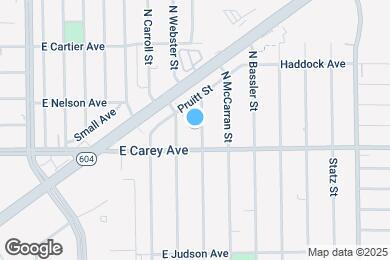 Map image of the property - 2419 Daley St
