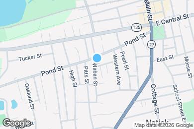 Map image of the property - 4 Waban St
