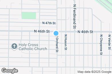 Map image of the property - 4512 N Orchard St