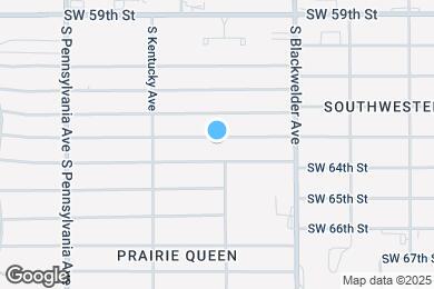 Map image of the property - 1404 SW 62nd St