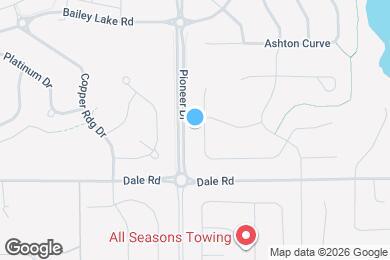 Map image of the property - 9068 Red Oak Trl