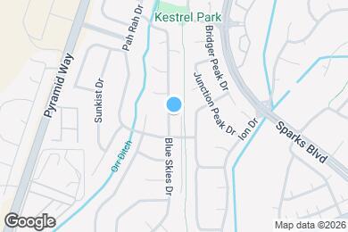 Map image of the property - 600 Blue Skies Dr