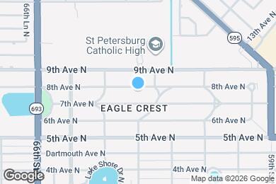 Map image of the property - 6326 8th Ave N