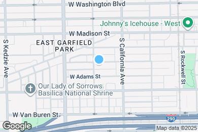 Map image of the property - 2851 W Wilcox St