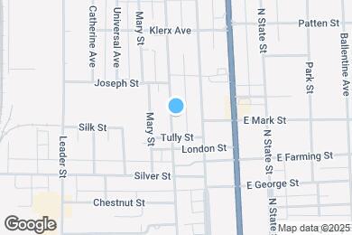 Map image of the property - 418 Oak St