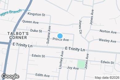 Map image of the property - 312 Prince Ave