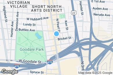 Map image of the property - 692 N High St