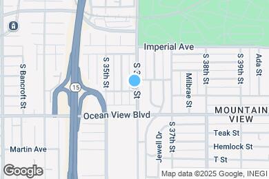 Map image of the property - 348 S 36th St