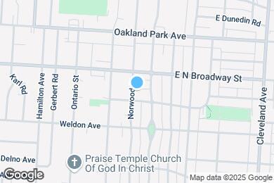 Map image of the property - 3050 Norwood St