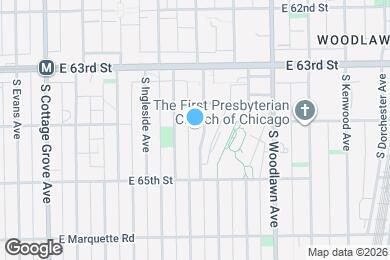 Map image of the property - 6406 S Greenwood Ave