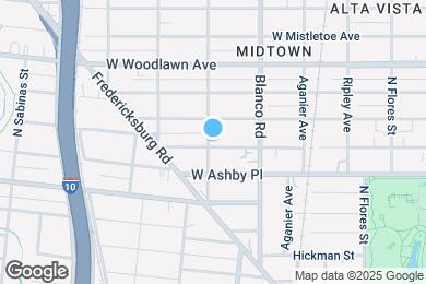 Map image of the property - 1145 W French Pl