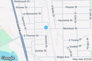 Map image of the property - 831 McIntosh St