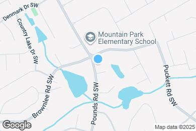 Map image of the property - 1538 Pounds Rd SW