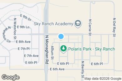 Map image of the property - 28317 E 8th Ave