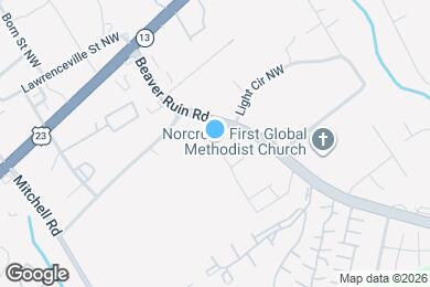 Map image of the property - 5779 Chatham Cir NW