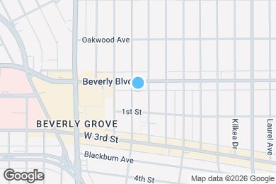 Map image of the property - 132 1/2 N Orlando Ave