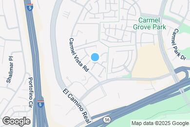 Map image of the property - 3653 Caminito Carmel Lndg