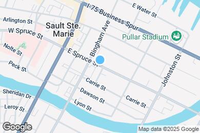 Map image of the property - 312 E Spruce St