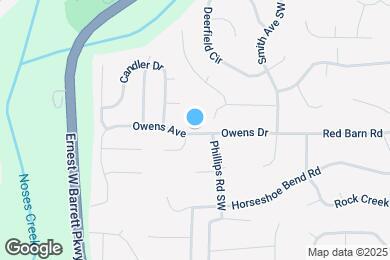 Map image of the property - 2682 Owens Dr