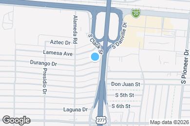 Map image of the property - 5107 Durango Dr
