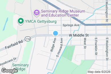 Map image of the property - 105 Ridge Ave