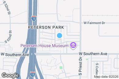 Map image of the property - 3116 S Clementine Dr