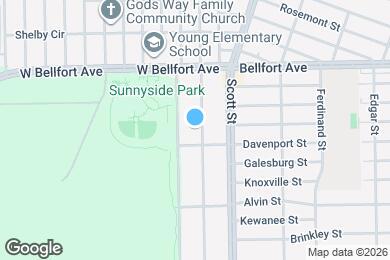 Map image of the property - 8626 Brandon St