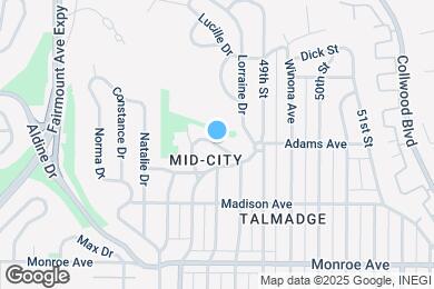 Map image of the property - 4705 Norma Dr