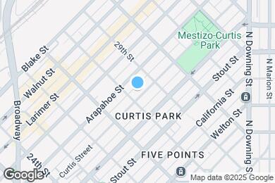 Map image of the property - 2819 Curtis St