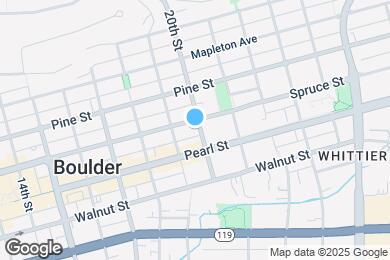Map image of the property - 1938 Spruce Street