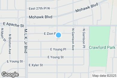 Map image of the property - 503 E Zion St