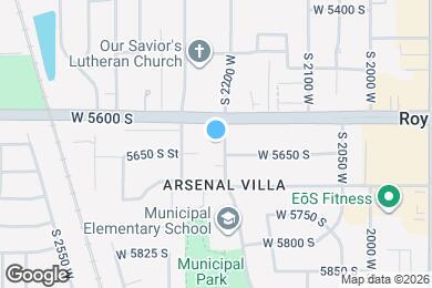 Map image of the property - 5631 S 2200 W