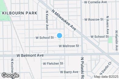 Map image of the property - 4115 W School St