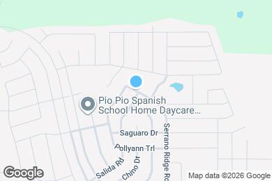 Map image of the property - 14608 Serrano Ridge Rd