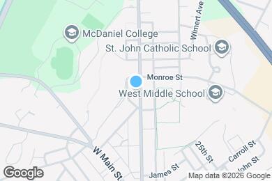 Map image of the property - 145 Pennsylvania Ave