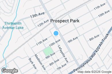 Map image of the property - 1013 Lafayette Ave