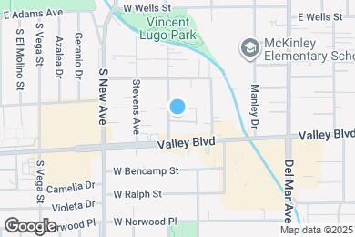 Map image of the property - 1542 Prospect Ave