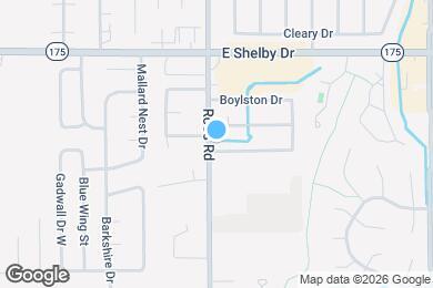 Map image of the property - 6708 Henredon Dr