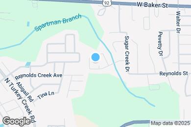 Map image of the property - 3910 Creek Woods Dr