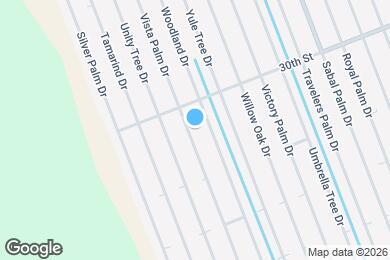 Map image of the property - 3017 Vista Palm Dr