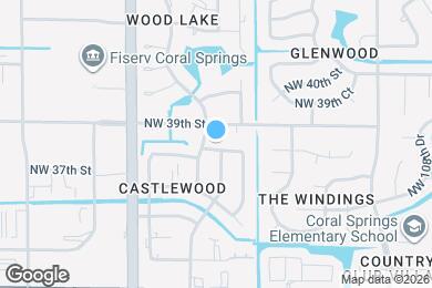 Map image of the property - 11461 NW 38th St