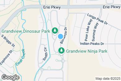 Map image of the property - 240 Bonanza Dr