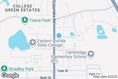 Map image of the property - 1552 University Ln