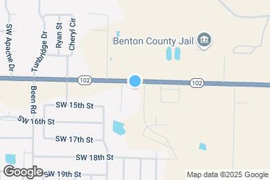 Map image of the property - 1400 SW Bright Rd