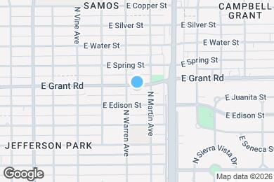 Map image of the property - 1714 E Grant Rd